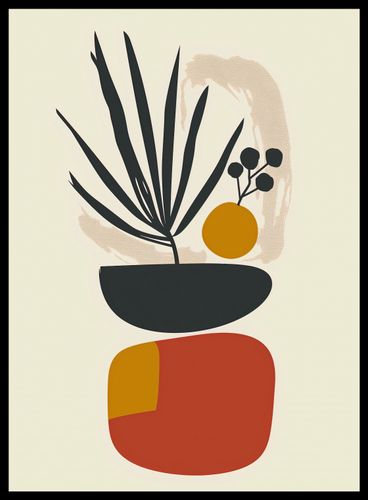 Plakat 40x55cm Botaniczny Wgląd na Arena.pl