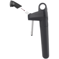 coravin pivot, aerator do systemu przechowywania wina, czarny