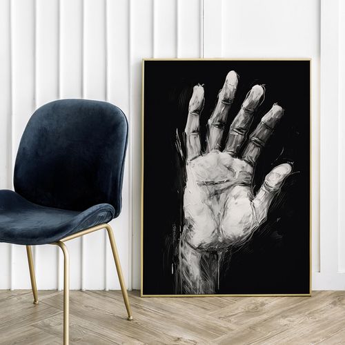 Plakat ręka dłoń 21x29,7 cm A4 na Arena.pl