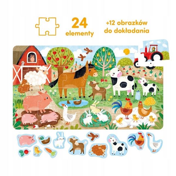 Wesołe puzzle. Wieś. CzuCzu zdjęcie 2