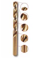 Wiertło do metalu kobaltowe HSS-Co, 5% Co, 135°, 4,5x80mm, 1s