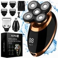 Golarka akumulatorowa ALPHA TR5-PRO Czarny