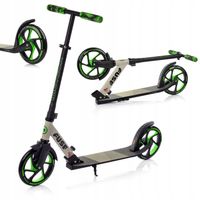 HULAJNOGA DWUKOŁOWA REGULOWANA METEOR FUSE składana stopka hamulec