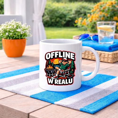 Offline w realu - kubek na prezent na Arena.pl