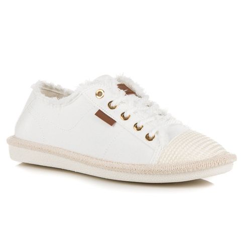 Sznurowane trampki espadryle r.41 na Arena.pl