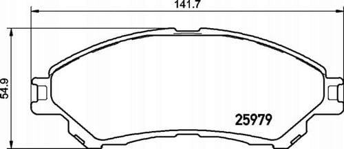 BREMBO KLOCKI HAMULCOWE PRZÓD P79032 na Arena.pl