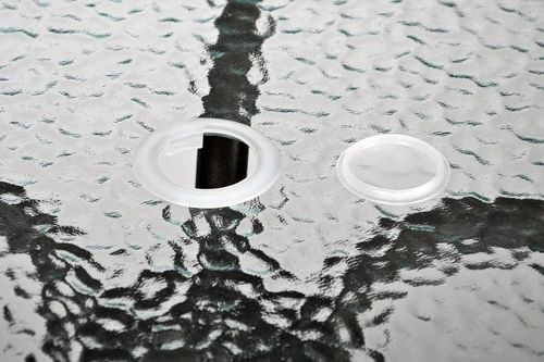 Bistro stół ze szklanym blatem na Arena.pl