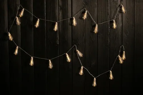 Girlanda SOLARNA OGRODOWA 20x LED ŻARÓWKI XXL na Arena.pl