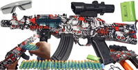 Pistolet Karabin Automatyczny AK47 Na strzałki AKUMULATOR + FILM