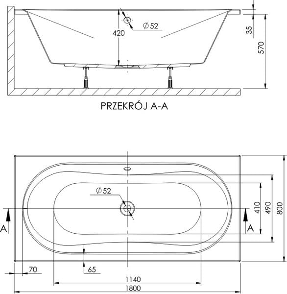 WANNA Z HYDROMASAŻEM DUO 180x80 POLSKA 3 LATA GWARANCJI SPA JACUZZI zdjęcie 3