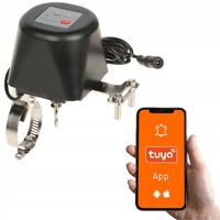 2 x Siłownik do Zaworu Kulowego Wody Gazu Wi-Fi Zawór TUYA Smart Inteligent