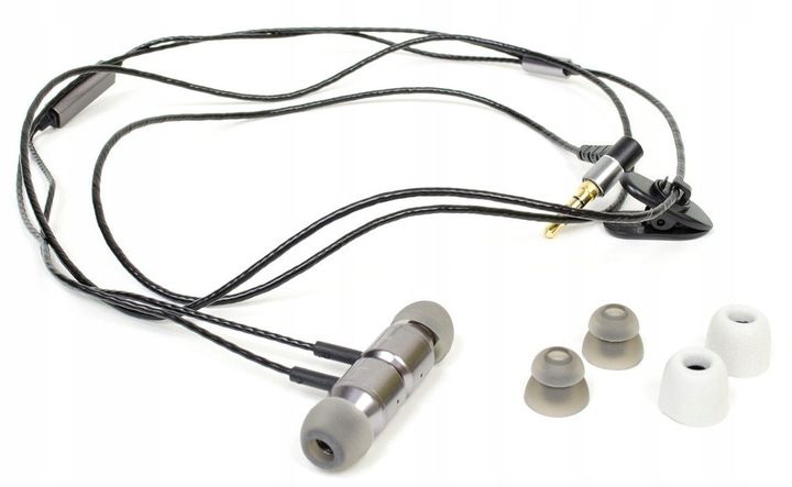 Słuchawki dokanałowe przewodowe z mikrofonem SNAB OverTone EP-101M v4 zdjęcie 3