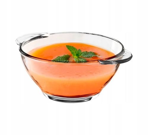 12x Bulionówka z uszkami szklana Miseczki do zupy Altom Design 470 ml na Arena.pl