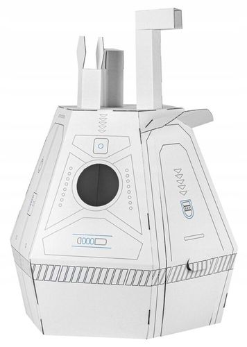 Kartonowy Kapsuła Ratunkowa do malowania i samodzielnego złożenia Tektorado na Arena.pl