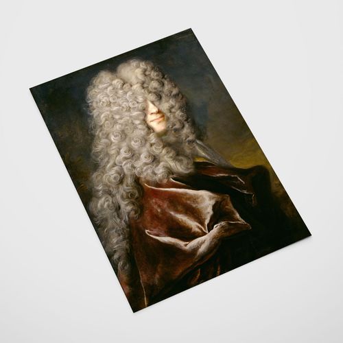 Plakat portret włosy loki 50x70 cm na Arena.pl