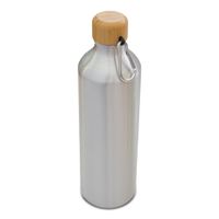 Butelka aluminiowa Luqa 800ml, srebrny