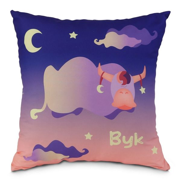 Poduszka przytulanka zodiak/40x40/byk zdjęcie 1