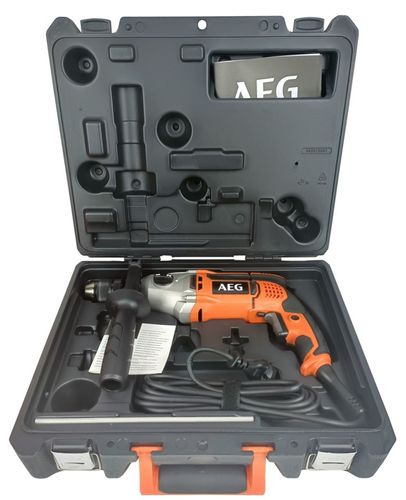 AEG SB2E 1100 RV wiertarka udarowa 2-biegowa 1100 W AVS Walizka na Arena.pl