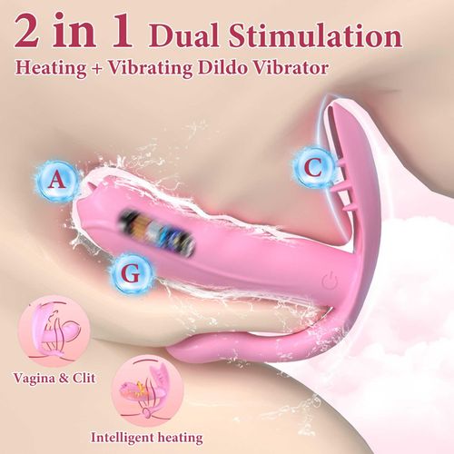 silicone vibrator 7 vibration modes - heating + app na Arena.pl
