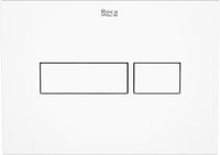 PRZYCISK SPŁUKUJĄCY WC BIAŁY POŁYSK ROCA DUPLO