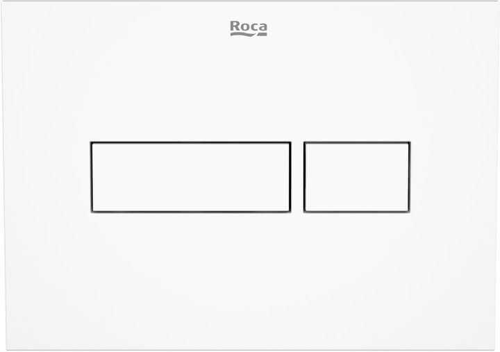 PRZYCISK SPŁUKUJĄCY WC BIAŁY POŁYSK ROCA DUPLO zdjęcie 2