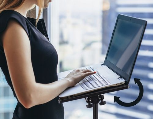 STATYW PODSTAWKA STOJAK POD LAPTOP PROJEKTOR REGULOWANY PYLE na Arena.pl