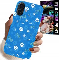 ETUI DO IPHONE 16 PLUS - ŁAPKI KOŚCI PIES PATROL WZORY DLA DZIECI