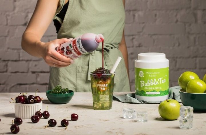 Kulki do Bubble Tea Molekularny Kawior 2 KG JABŁKO zdjęcie 5