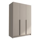 Szafa CALIA I 150 cm-pojemna garderoba-KASZMIR+CZARNY