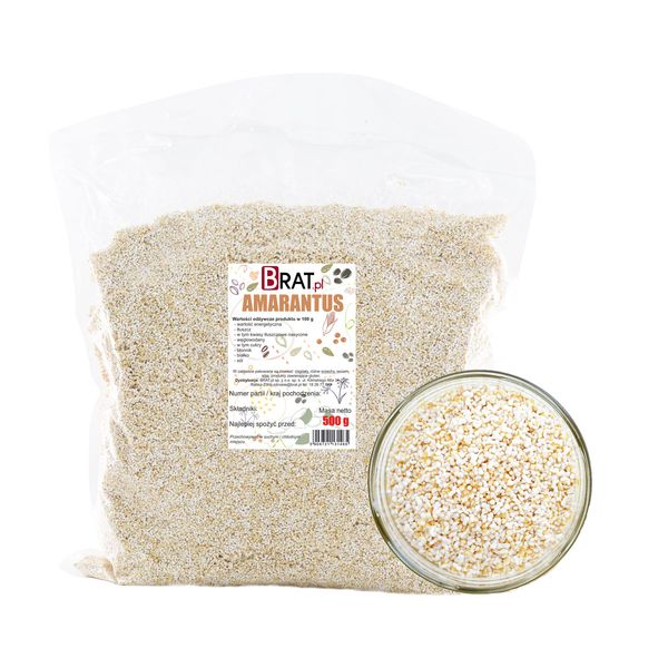 Amarantus ekspandowany 500g zdjęcie 1