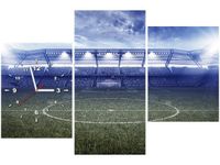 60CM 90 ZEGAR 3 ELEM BOISKO ŚCIENNY