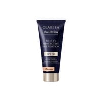 CLARESA Beauty Protective Foundation podkład SPF 50 2W Medium Warm 30 ml