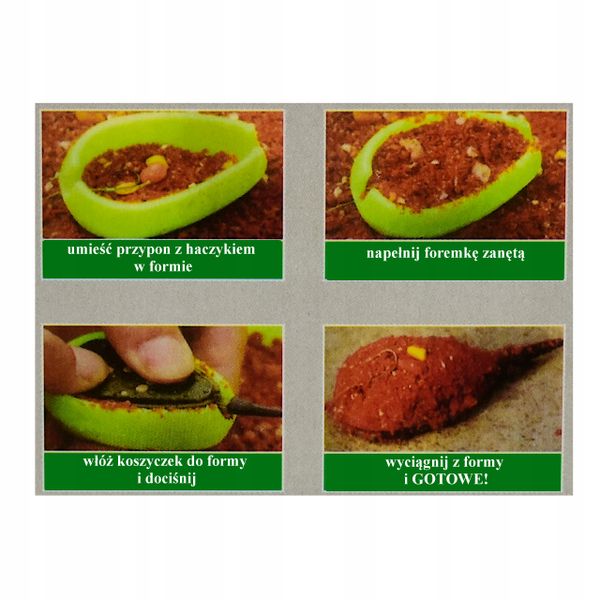 Zestaw Koszyków do Metody 30g, 40g + Forma Method Feeder Foremka zdjęcie 5