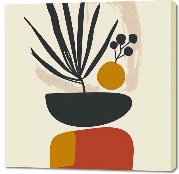 Obraz 100x100cm Botaniczny Wgląd zdjęcie 1