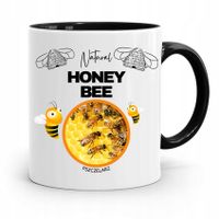 Kubek Czarny Dla Pszczelarza Honey Bee Prezent