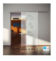 drzwi przesuwne ULTRA SLIM wzory matowe