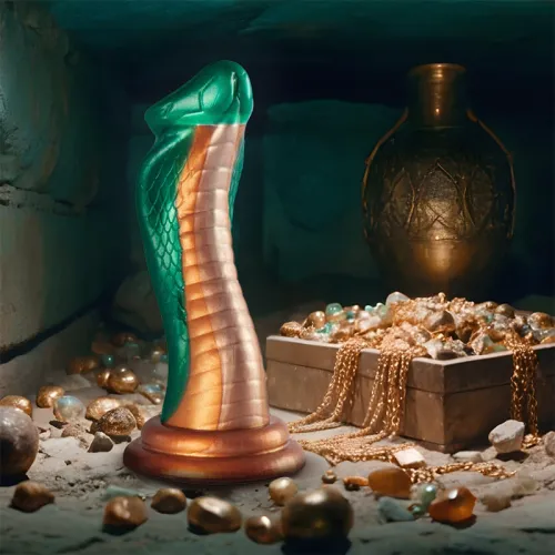 epic python cobra zielony - model silikonowy inspirowany mitologią, 205 mm na Arena.pl