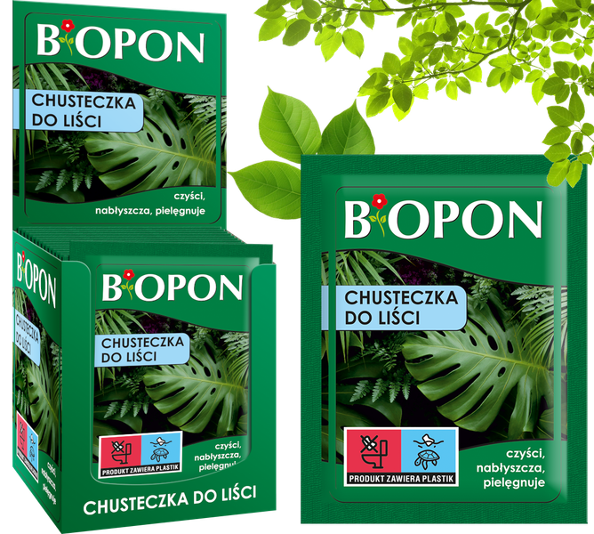 bopon - chusteczka do liści - 15 szt. zdjęcie 1