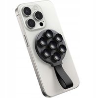 2 x Uchwyt magnetyczny Joyroom JR-ZS393 na telefon z przyssawkami - czarny