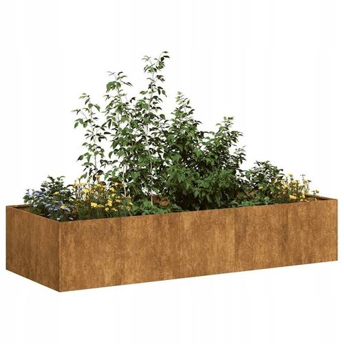 vidaXL Doniczka Rusty 200x80x40 cm Stal nierdzewna na Arena.pl