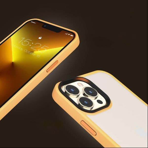 MATEPRO Etui Ochronne do iPhone 13 Pro Max Pomarańczowe zdjęcie 4