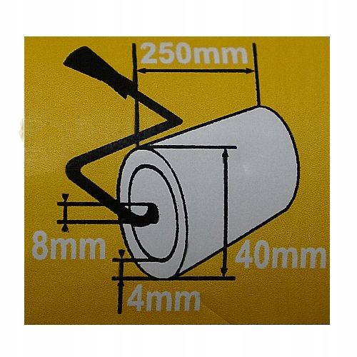 wałek velur 25cm (5/20//96) na Arena.pl