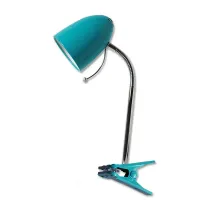 Lampa biurkowa z klipsem niebieska E27 Aigostar praktyczna i stylowa