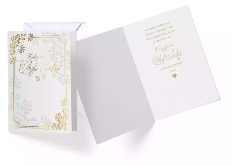 Karnet V-020 Chrzest zdjęcie 1