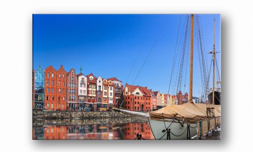 OBRAZ NA PŁÓTNIE 127 Łódź 100x70cm na Arena.pl