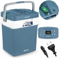 LODÓWKA TURYSTYCZNA SAMOCHODOWA 12V/230V USB FUNKCJA GRZANIA 29L