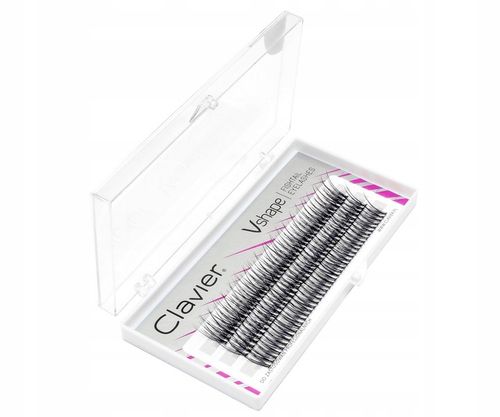 Clavier Kępki Rzęs Vshape – Jaskółki Fishtail 12mm na Arena.pl