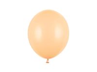 Balony pastelowe pomarańczowe jasne brzoskwiniowe strong, 27 cm 3 szt.