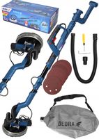 SZLIFIERKA do gipsu DEDRA ŻYRAFA z wysięgnikiem GŁADZI TYNKÓW ŚCIAN LED