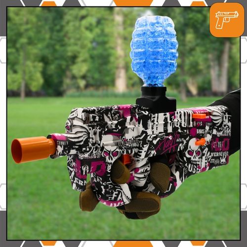 KARABIN NA KULKI ŻELOWE PISTOLET AUTOMATYCZNY DUŻY P90 + GRATIS 500 KULEK na Arena.pl